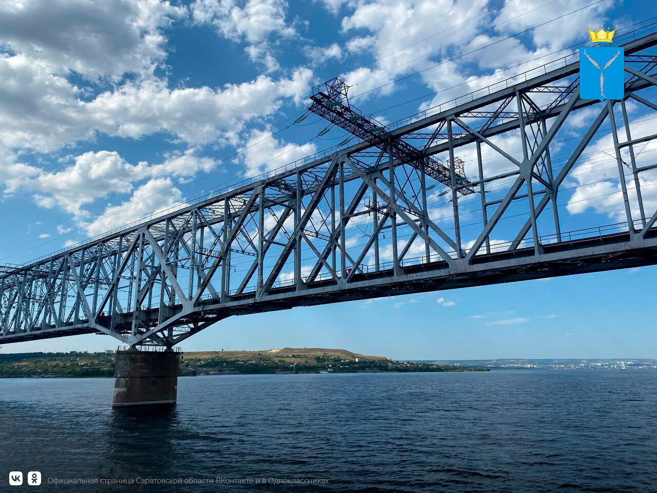 железнодорожные мосты через волгу