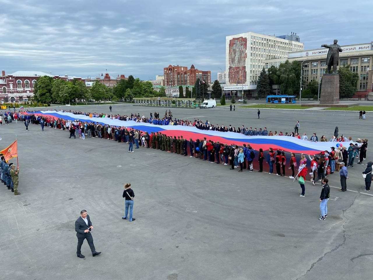 саратов площадь ленина на