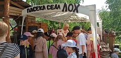 Юные краеведы из рабочего посёлка Новые Бурасы совершили путешествие в село Лох