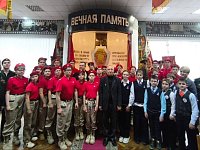 Юнармейцы "Дружины" Школы №2 рабочего посёлка Новые Бурасы побывали в Саратовском Военном Краснознаменном Институте Войск Национальной Гвардии РФ