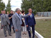 С рабочим визитом Новобурасский район посетил спикер Госдумы Вячеслав Володин