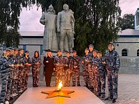 Накануне Дня памяти и скорби инспектор ПДН, и отряд юных друзей полиции приняли участие в патриотической акции «Свеча Памяти»
