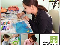 В Новобураском районе продолжается реализация проекта «Семейная мастерская»: модуль - "Выжигание"