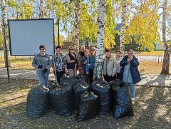 В Новобурасском районе продолжается месячник по благоустройству