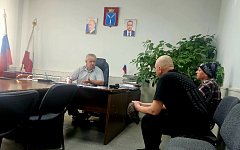 В ходе официального приёма