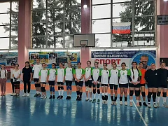 Прошли районные соревнования по волейболу 