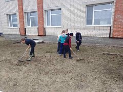 Юннатский субботник