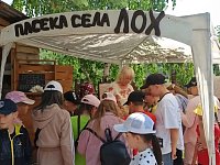 Юные краеведы из рабочего посёлка Новые Бурасы совершили путешествие в село Лох