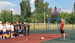 В Новобурасском районе состоялся турнир по мини-футболу, приуроченный  году защитника Отечества