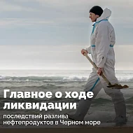 Более 100 саратовцев приняли участие в ликвидации последствий разлива нефтепродуктов в Черном море