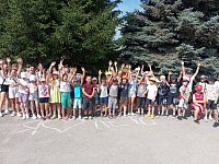 Закрытие лагерной смены