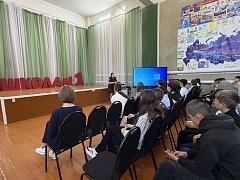 Госавтоинспекция провела урок дорожной грамотности