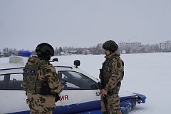 В Саратове сотрудники ОМОН «Патриот» принимают участие в межведомственных рейдах, направленных на борьбу с браконьерством