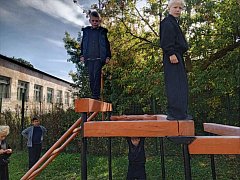 Школа безопасности»: учимся преодолевать полосу препятствий «Атака»!