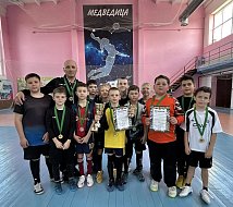 В Новобурасском районе состоялся очередной этап турнира по мини-футболу, приуроченный к 30-летию Футбольного клуба «Деметра»