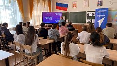 «Классная встреча» с руководителем местного отделения Движения Первых