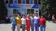 Получатели социальных услуг центра социального обслуживания населения Новобурасского района посетили музей ГТРКЦ г. Саратова