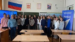 «Классная встреча» с руководителем местного отделения Движения Первых