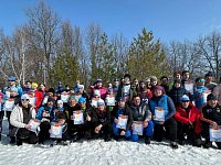 В Новобурасском районе завершился лыжный сезон