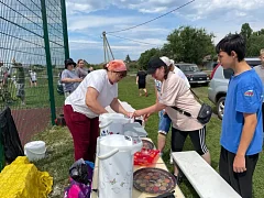 В поселке Белоярский прошёл спортивный праздник, посвящённый Дню физкультурника