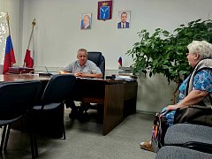 В ходе официального приёма