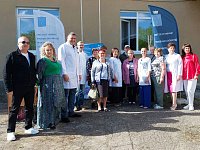 Мини концертная программа для "Поезда здоровья"