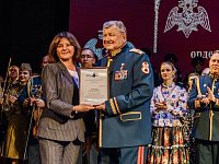 Академический ансамбль песни и пляски Росгвардии с триумфом выступил в Саратове