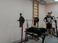Прошли контрольные занятия по русскому жиму штанги 