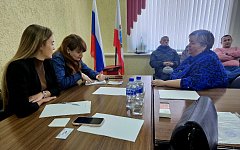 В Новобурасском районе состоялась встреча с участниками СВО и членами их семей при участии представителей государственного фонда «Защитники Отечества»