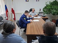 В Новобурасском районе состоялся очередной приём участников специальной военной операции и членов их семей