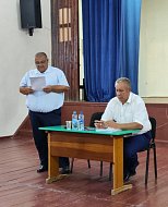 В Тепловском сельском поселении Новобурасского муниципального района состоялась встреча главы Новобурасского района Алексея Воробьёва с жителями поселения