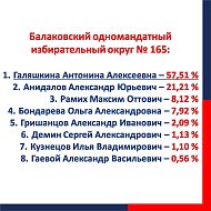 Предварительные итоги выборов в наших карточках 