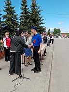 Школьники района показали строевую выправку и патриотизм на смотре строя и песни