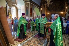 В энгельсском храме сейчас находятся мощи святой Матроны Московской