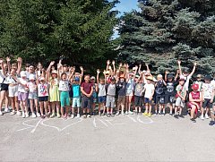 Закрытие лагерной смены