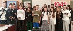 Студенты Новобурасского филиала техникума присоединились к всероссийской акции «Свеча Памяти» 