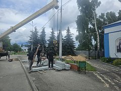 Начались работы по возведению мемориального комплекса 