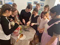 Мастер-класс по выпеканию блинов