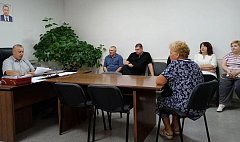 Глава района Алексей Воробьёв провёл очередной приём участников СВО и членов их семей