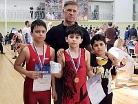 Поздравляем ребят и их тренера  с победой