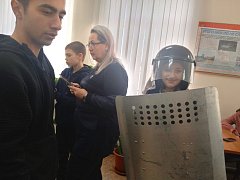 Экскурсия в полицию для участников проекта «Семейная мастерская»