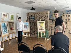 Успешная защита на отделении изобразительного искусства!