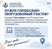 Доступное голосование: информация для лиц с ограниченными возможностями здоровья и инвалидностью