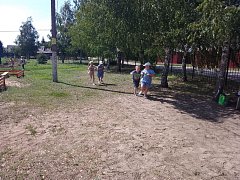 В летнем оздоровительном лагере МОУ Школа №2 Р.п. Новые Бурасы прошли веселые старты!‍️‍️