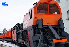 Новый снегоуборочный поезд из Энгельса отправлен на север