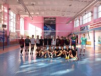 Волейбольная встреча в честь воссоединения Крыма с Россией