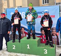 Лыжные гонки в первый день весны 