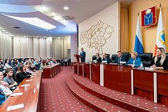 В Правительстве Саратовской области состоялось торжественное открытие девятого сезона регионального проекта «Школы молодых управленцев»