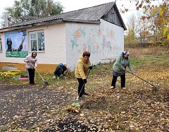 Трудовой десант в действии