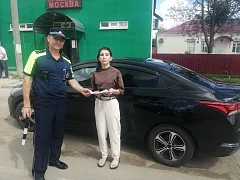 В р. п. Новые Бурасы сотрудники Госавтоинспекции провели акцию «Ребенок-пассажир»